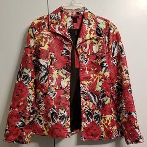 Sara Isabella Jacket Large Black, Red, Yellow